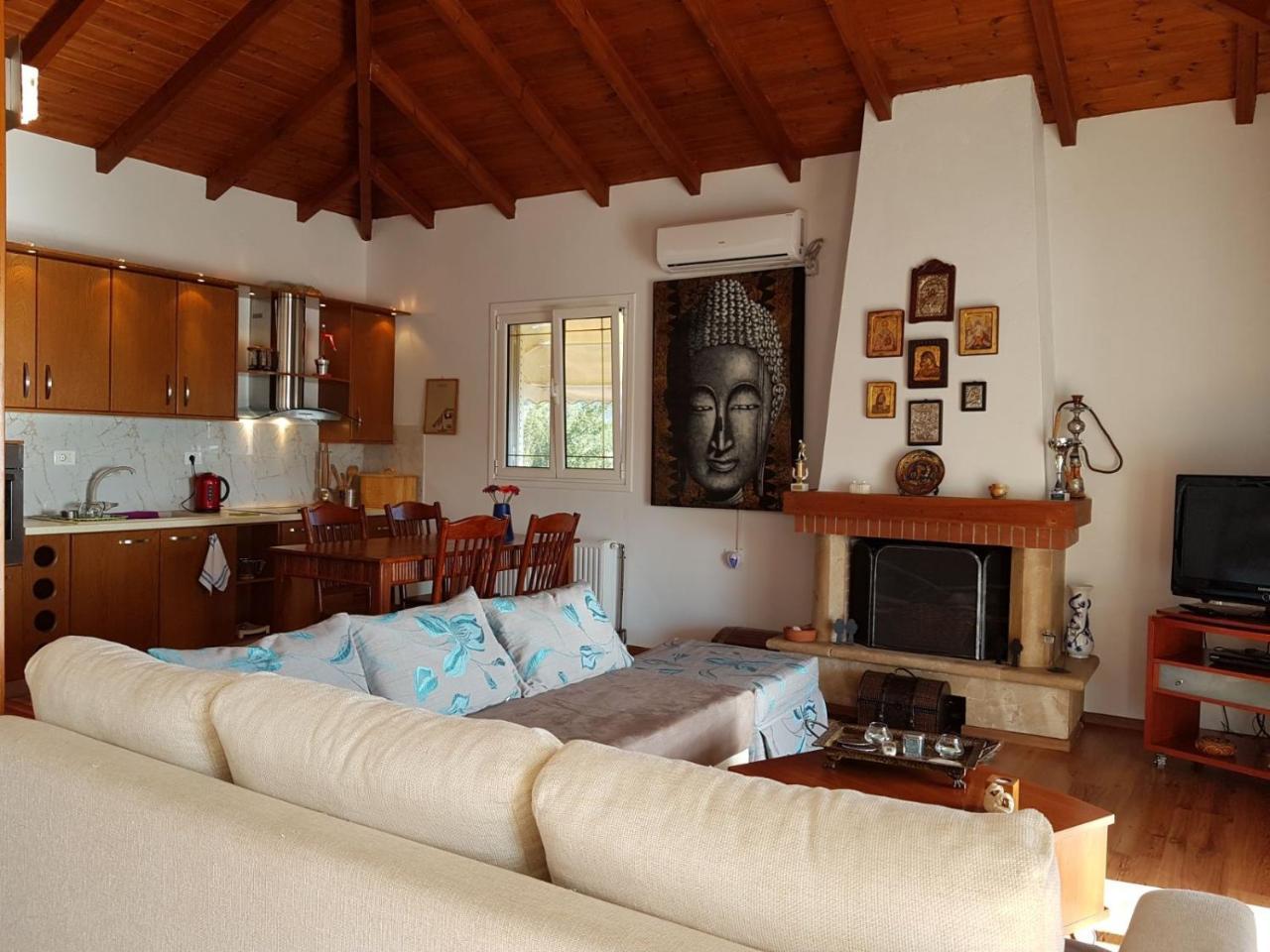 ★ Meniko'S House ★ Amazing Sea View Leilighet Himare Eksteriør bilde